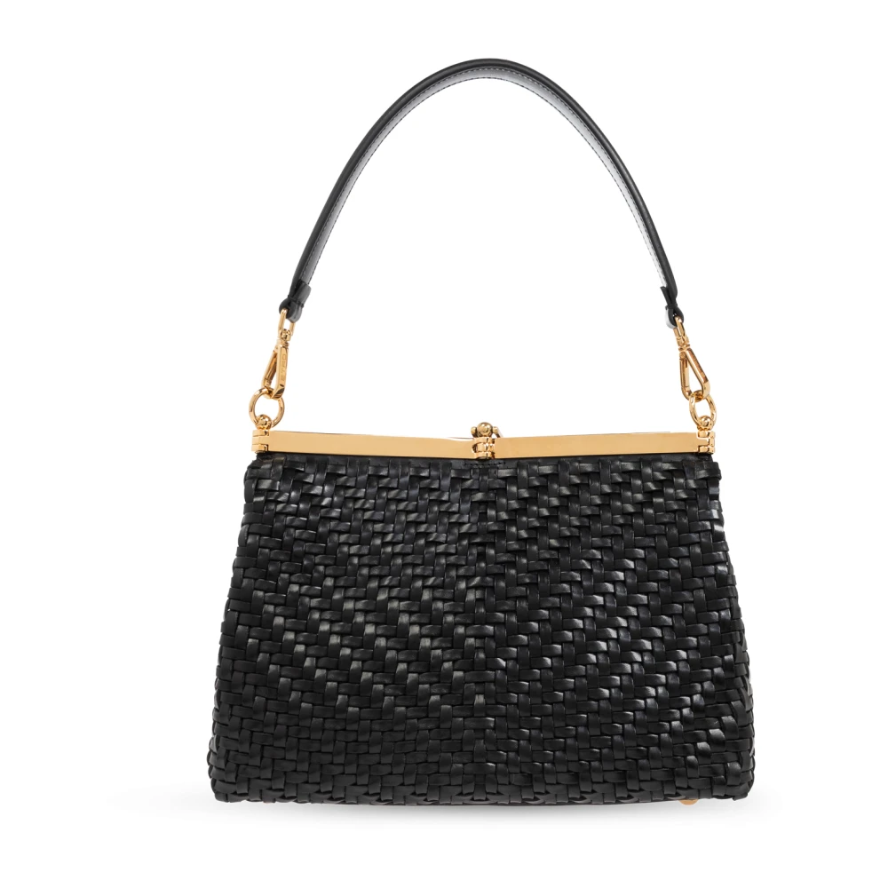 ETRO Schoudertas Vela Medium Black Dames