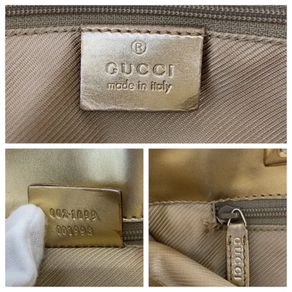 Gucci Vintage Pre-owned Canvas gucci-bags Green Dames