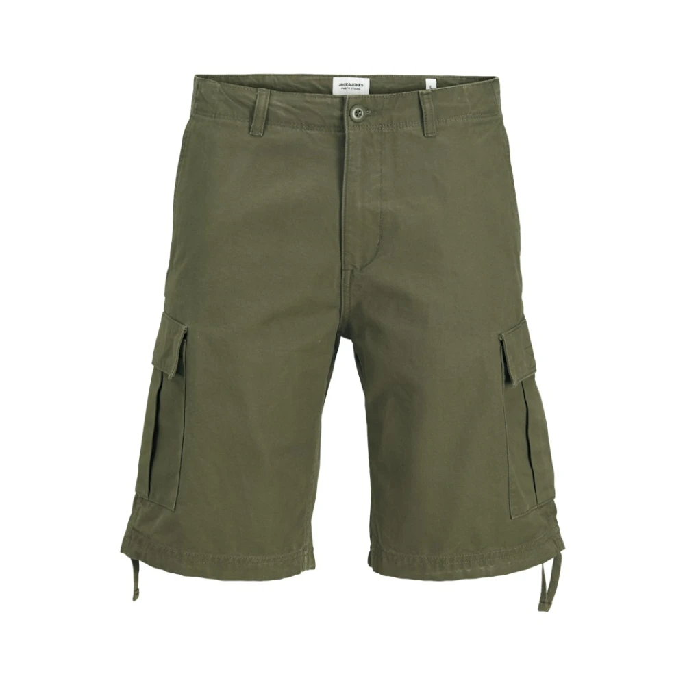 Jack & Jones Herren Cargo Shorts Grün Gr. Klein - Bild 3