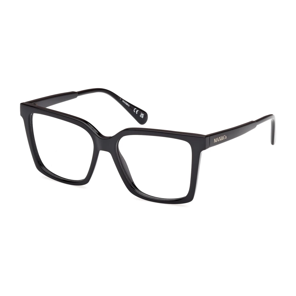 Max & Co Black Glasses, Female, 53 Mm, Mo5173 Optical Frame