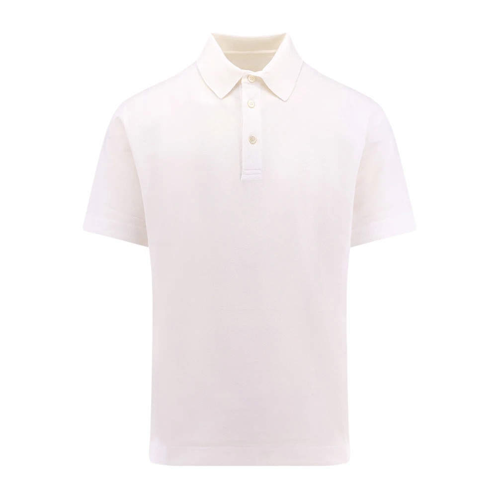 Givenchy Herr Vit Toppar M, Bomull, Pikétröja