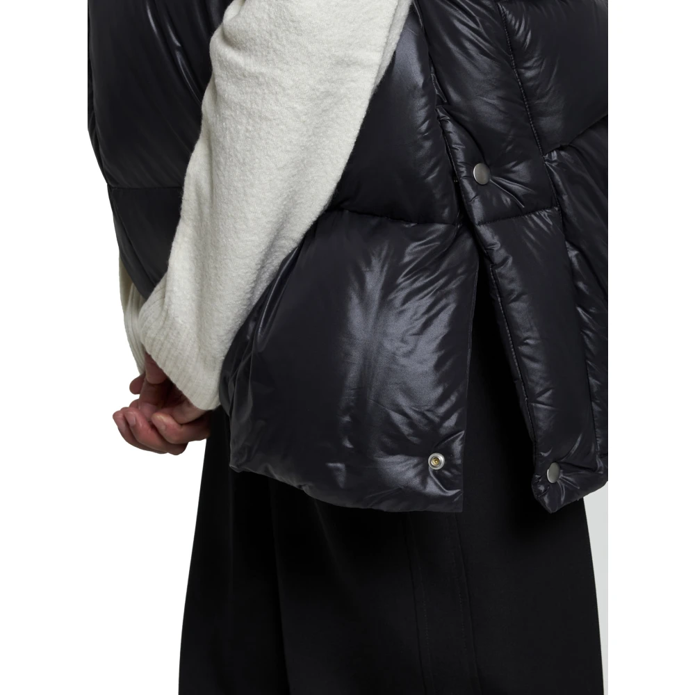Jil Sander Zwarte Jassen voor Vrouwen Black Heren