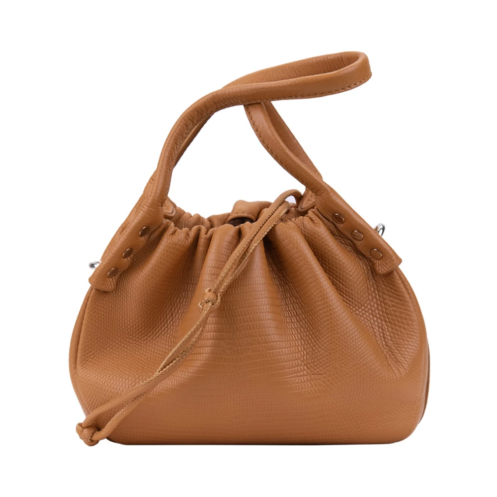 Zanellato Elastische Schoudertas Nanai Design Orange Dames