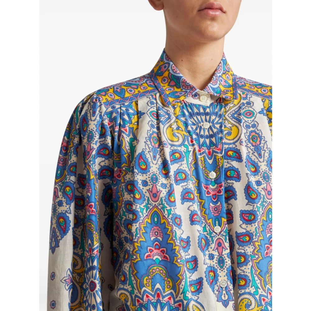 ETRO Multikleur Dames Overhemden Multicolor Dames