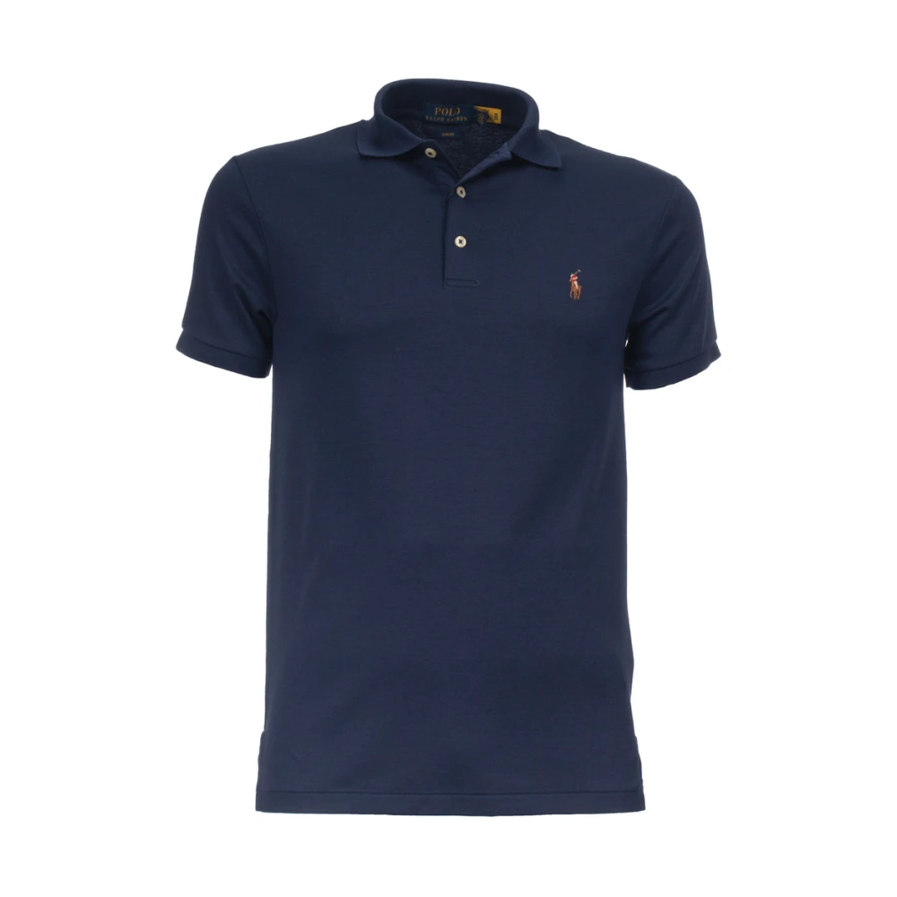 Polo Ralph Lauren Bomull Jersey Polo Skjorta Blue, Pojke