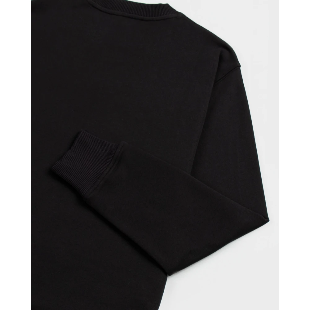 Versace Jeans Couture Trainingsshirt Comfortabel en Stijlvol Black Heren