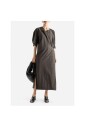 robe-en-coton-marron-torsadee