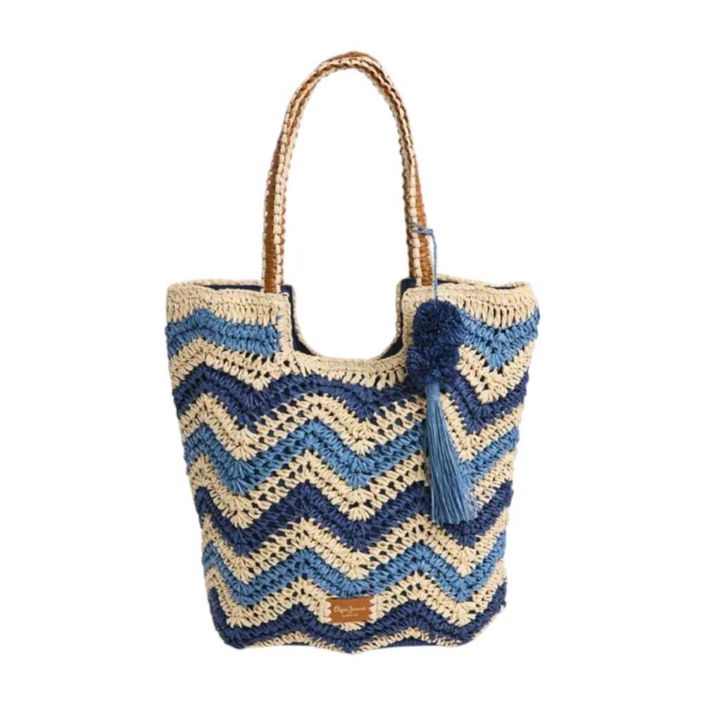 Pepe Jeans Women's Blue Shoulder Bags, One Size, Cassilda Bali Bag