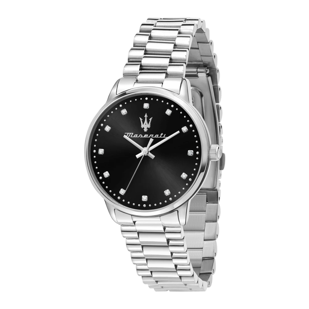 Maserati Men's Gray Tradizione Diamond Stainless Steel Watch - Watches - One Size - Accessories