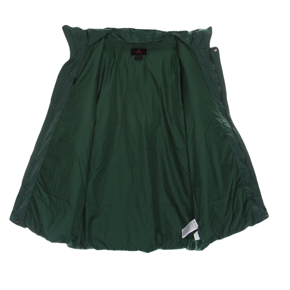 Jordan Groene donsparka met capuchon Green Heren