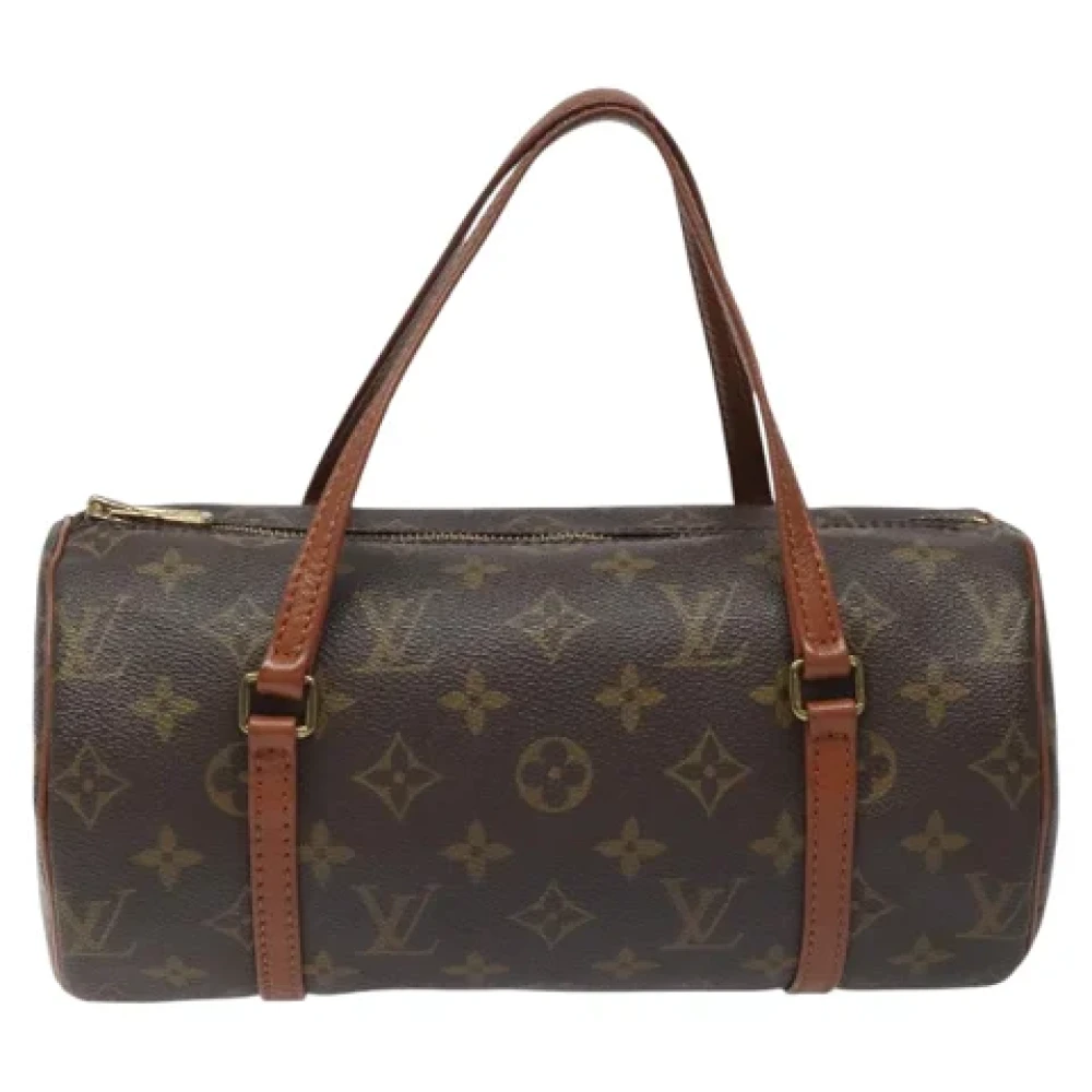 Louis Vuitton Vintage Pre-owned Canvas handbags Brown Dames