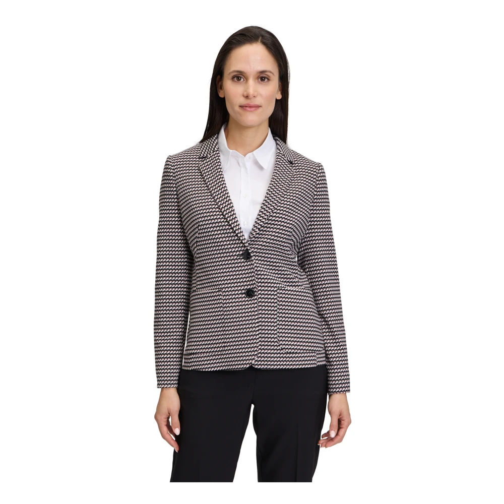 Betty Barclay Stijlvolle Blazer met Lange Mouwen Black Dames