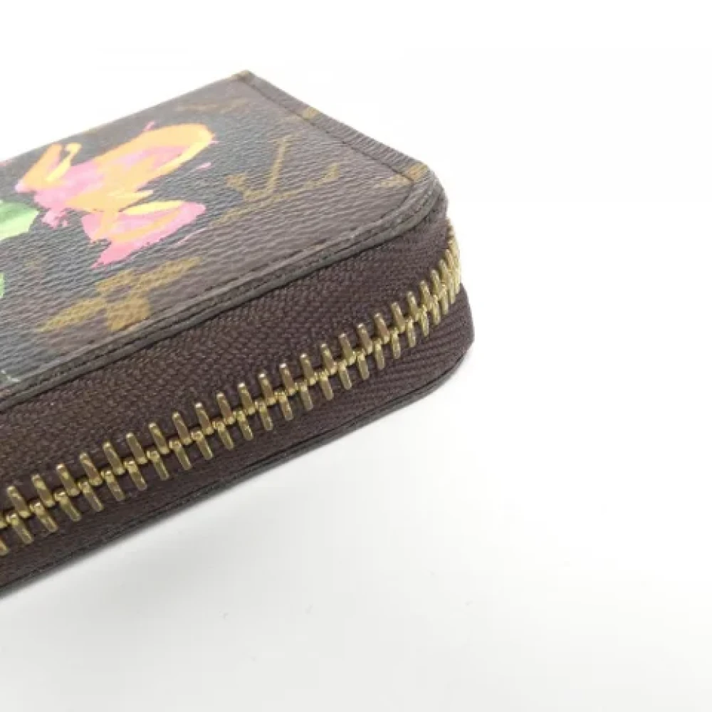 Louis Vuitton Vintage Pre-owned Canvas wallets Brown Dames