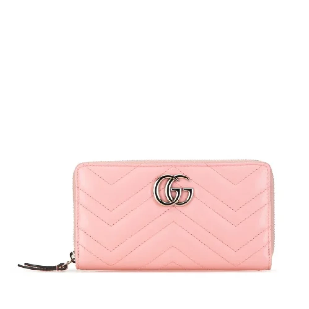 Gucci Vintage Pre-owned Leather wallets Pink Dames