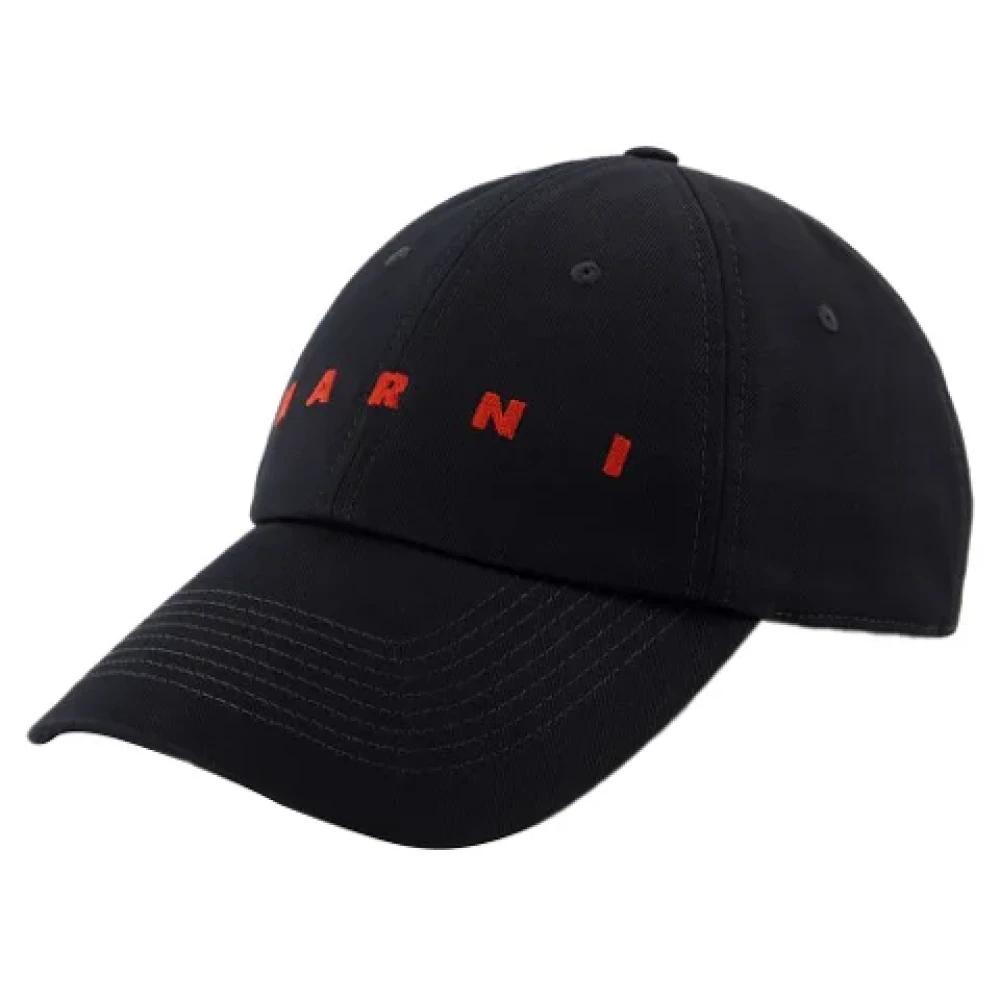 Marni Cotton hats Black Dames