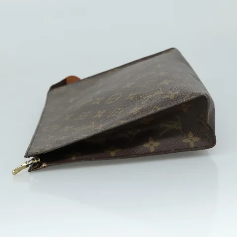 Louis Vuitton Vintage Pre-owned Canvas pouches Brown Dames