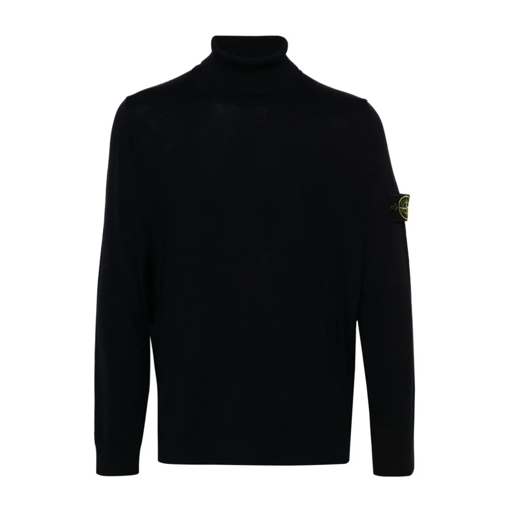 Stone Island Turtleneck-tröja Blue, Herr