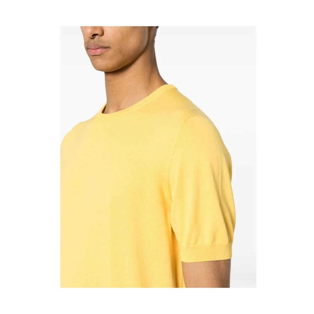 La Fileria T-Shirts Yellow Heren