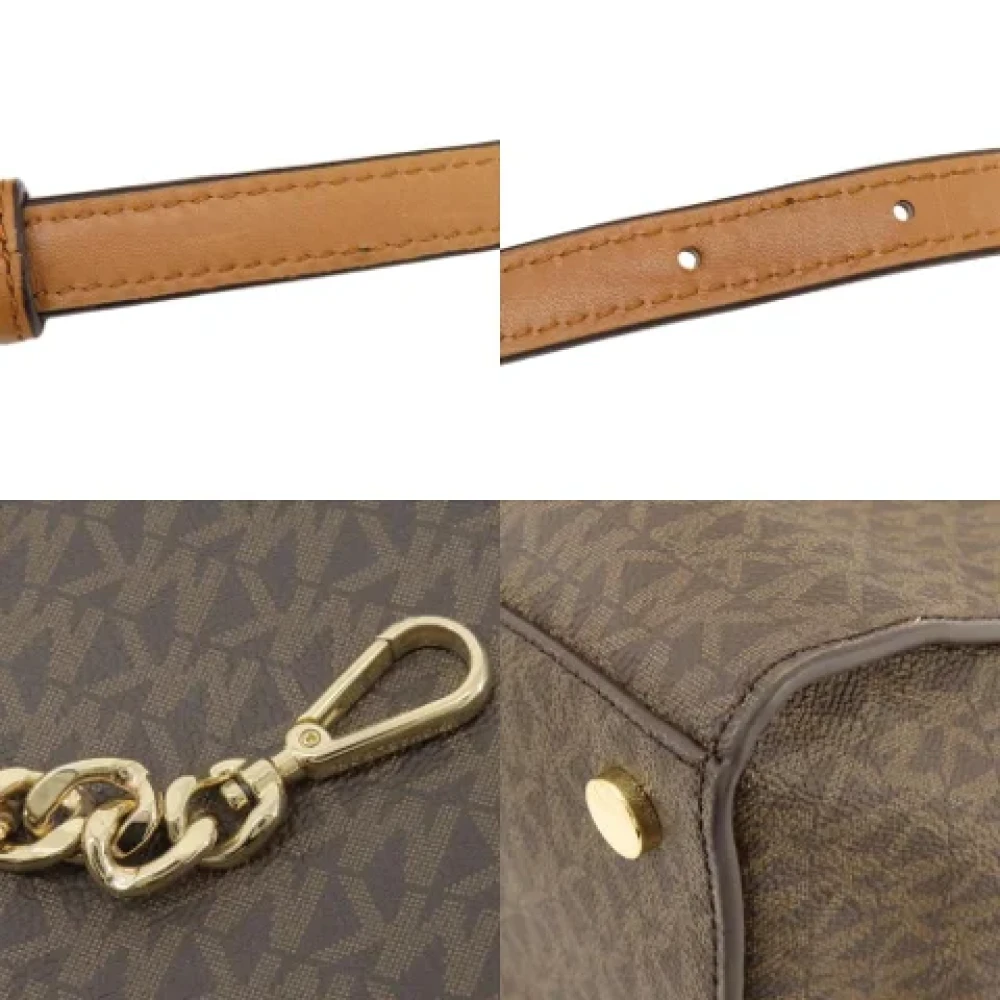 Michael Kors Pre-owned Plastic totes Brown Dames