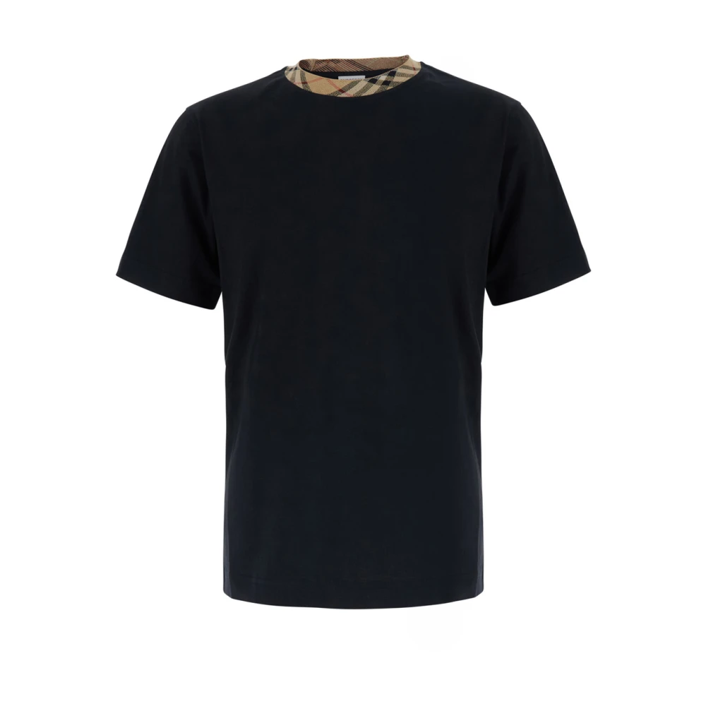 Burberry Uomo Nero Top, 2XL, New,