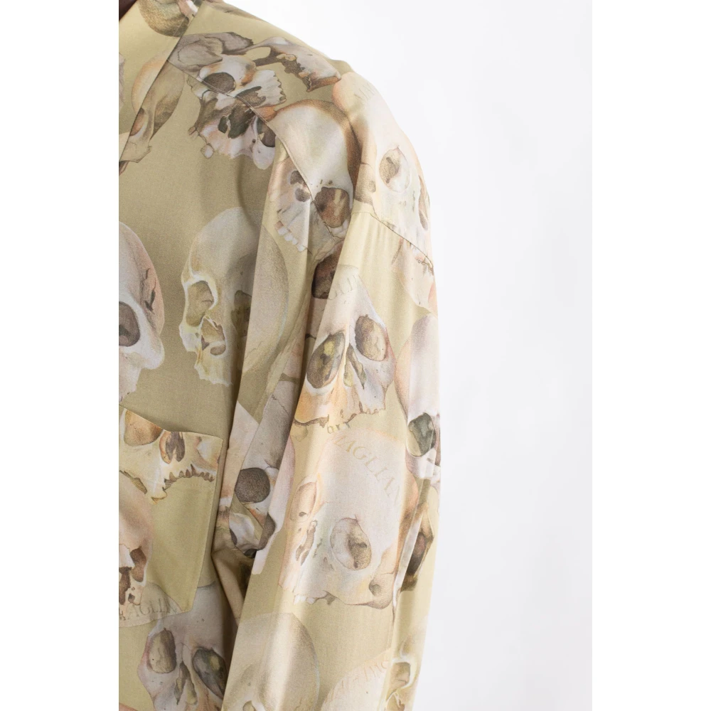 Magliano Gedraaide Fontanelle Shirt Beige Heren