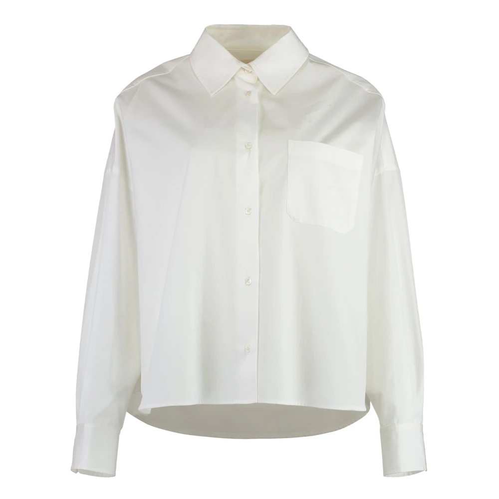 Weekend Max Mara Women's White Aureo Cotton Poplin Shirt