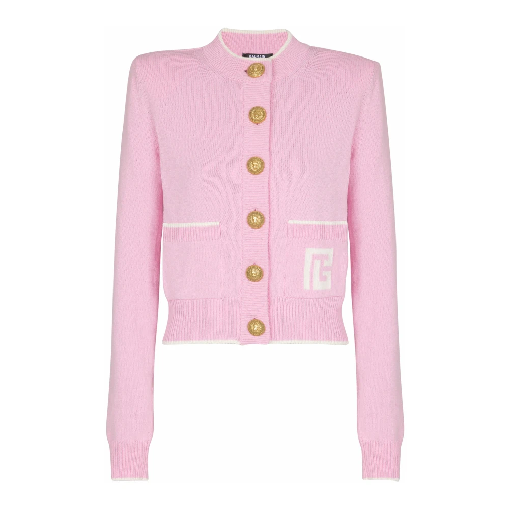 Knitwear > Cardigans - - Balmain - Modalova