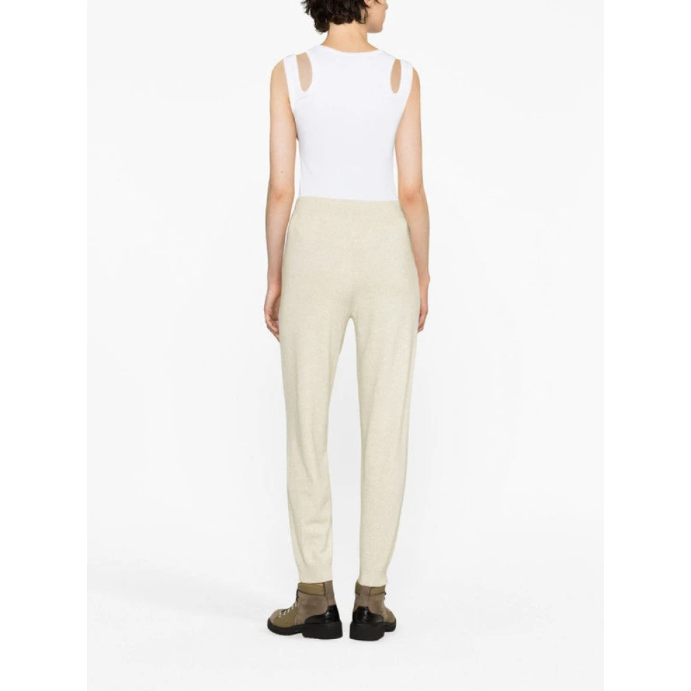 Isabel Marant Étoile Kira Gebreide Trekkoordbroek Gray Dames