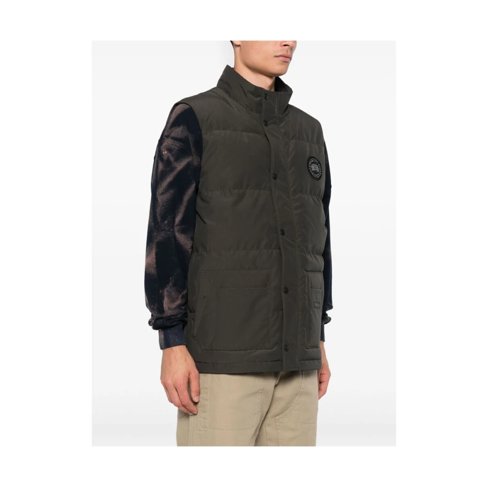 Canada Goose Groene Arctic Tech Gewatteerde Vest Green Heren