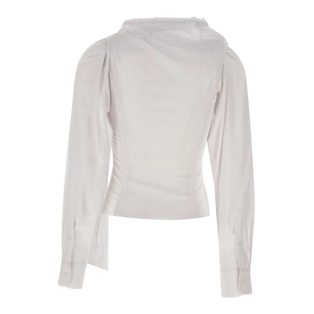 Ottolinger Wit Overhemd met Unieke Stijl White Dames