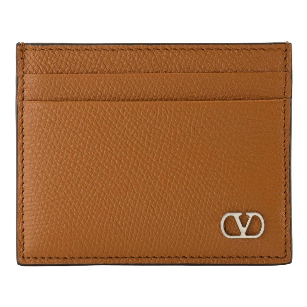 Valentino Garavani Men's Brown Vlogo Signature Cardholder
