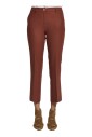 brown-cropped-stretch-trousers
