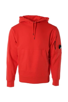 Diagonal Raised Fleece Hoodie