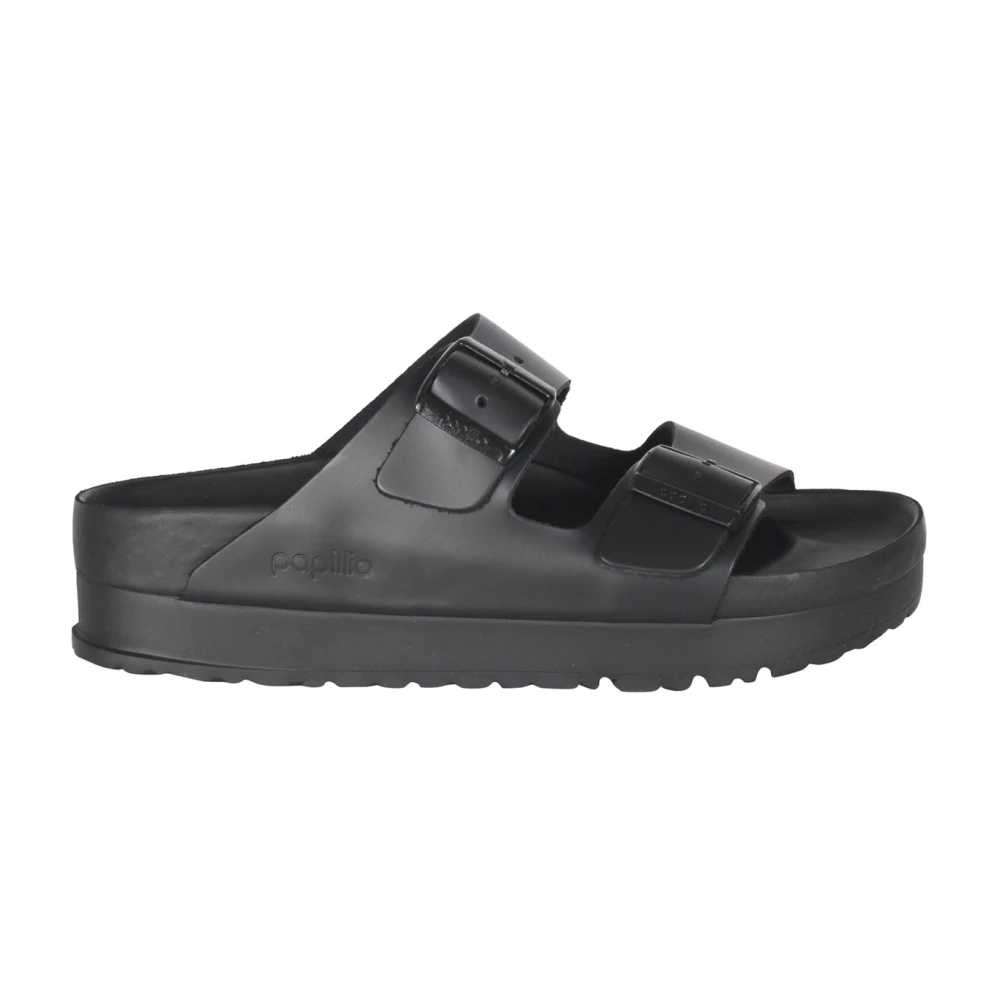 Birkenstock Arizona Platform Sandal Black, Dam