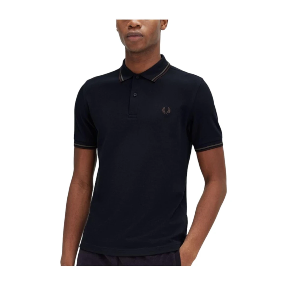 Fred Perry Iconisch Brits Poloshirt Blue Heren