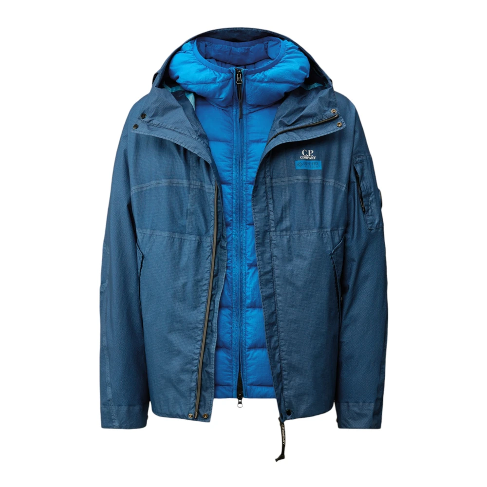 C.P. Company Blauw Buitenkleding Medium Jas Blue Heren