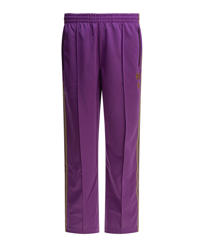 pantalones-morados-con-bordado-de-mariposa