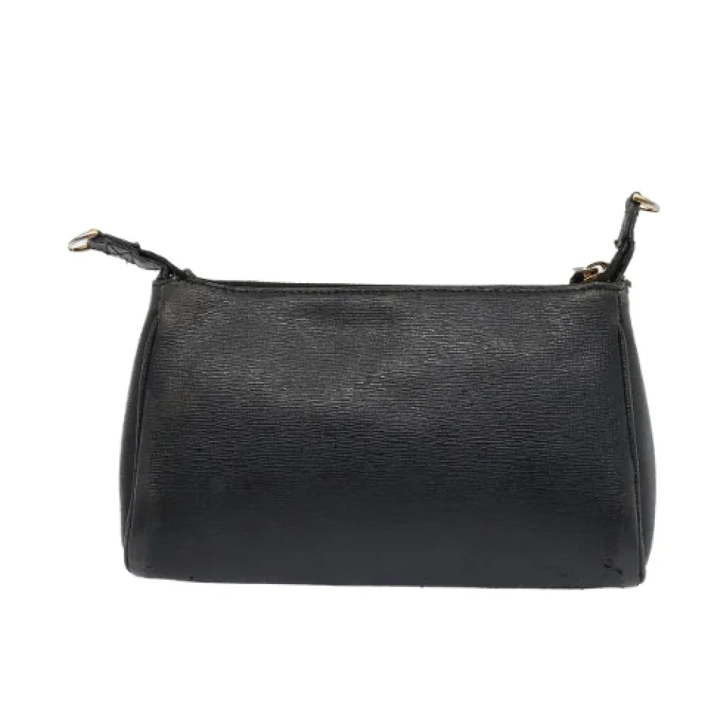 Fendi Vintage Pre-owned Leather fendi-bags Blue Dames