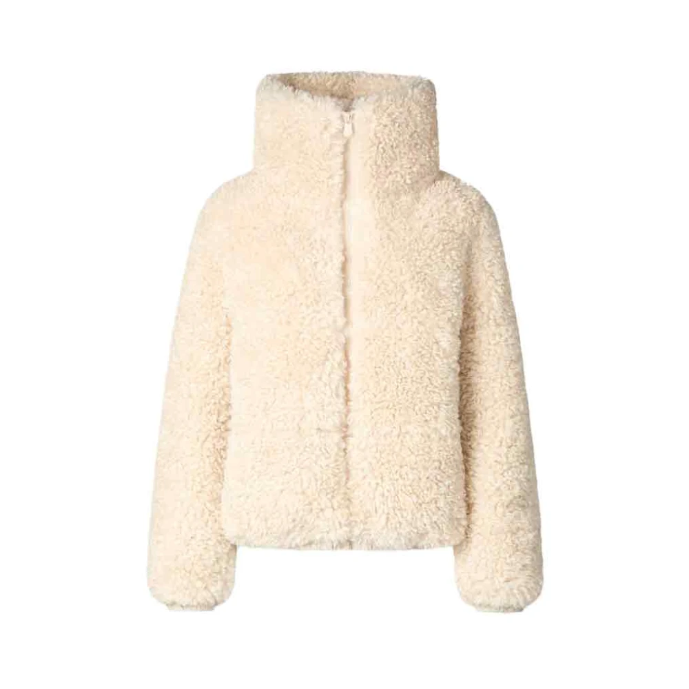 Save The Duck Eco-Fur Shearling Jas Kennie Beige Dames
