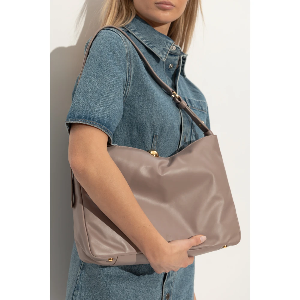 Furla Schoudertas Sfera Soft Large Brown Dames