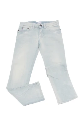 Jeans med vintageeffekt