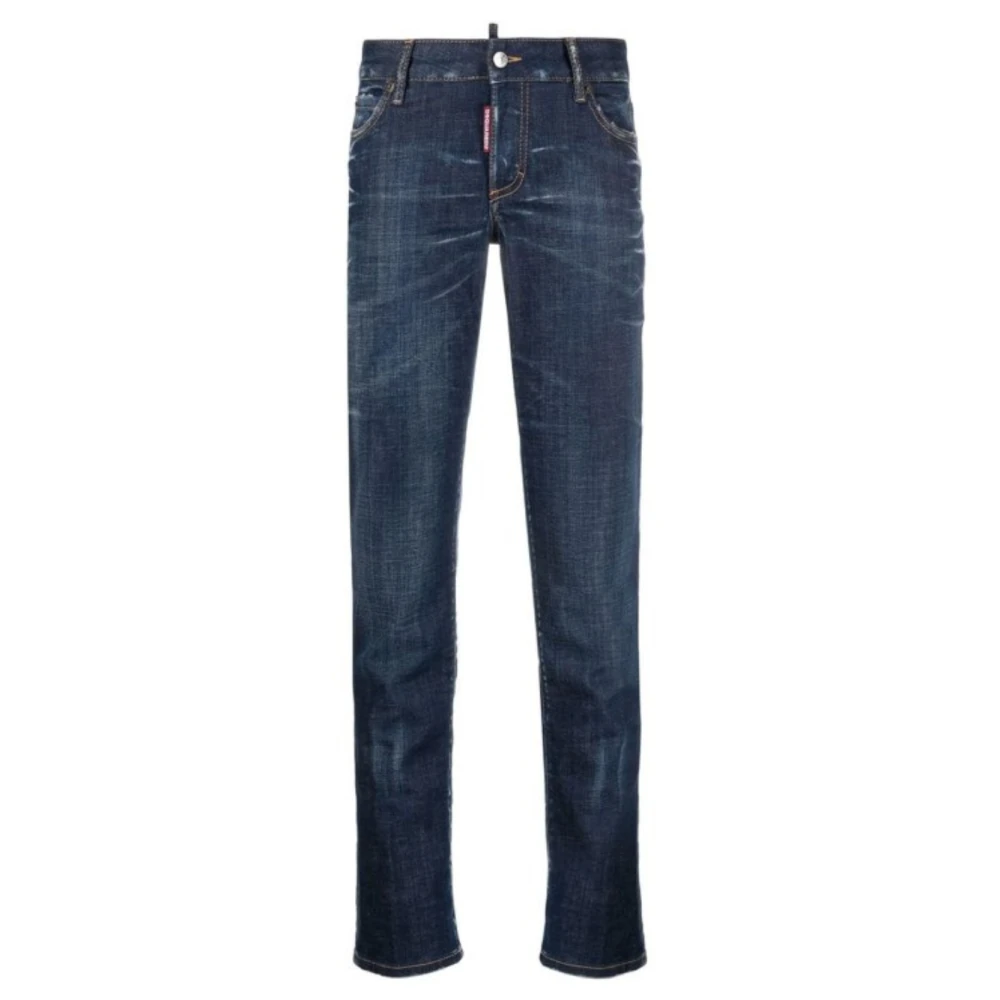 Dsquared2 Indigo Blue Skinny Jeans Blue Dames