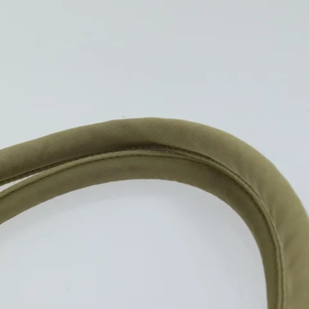 Prada Vintage Pre-owned Nylon totes Beige Dames