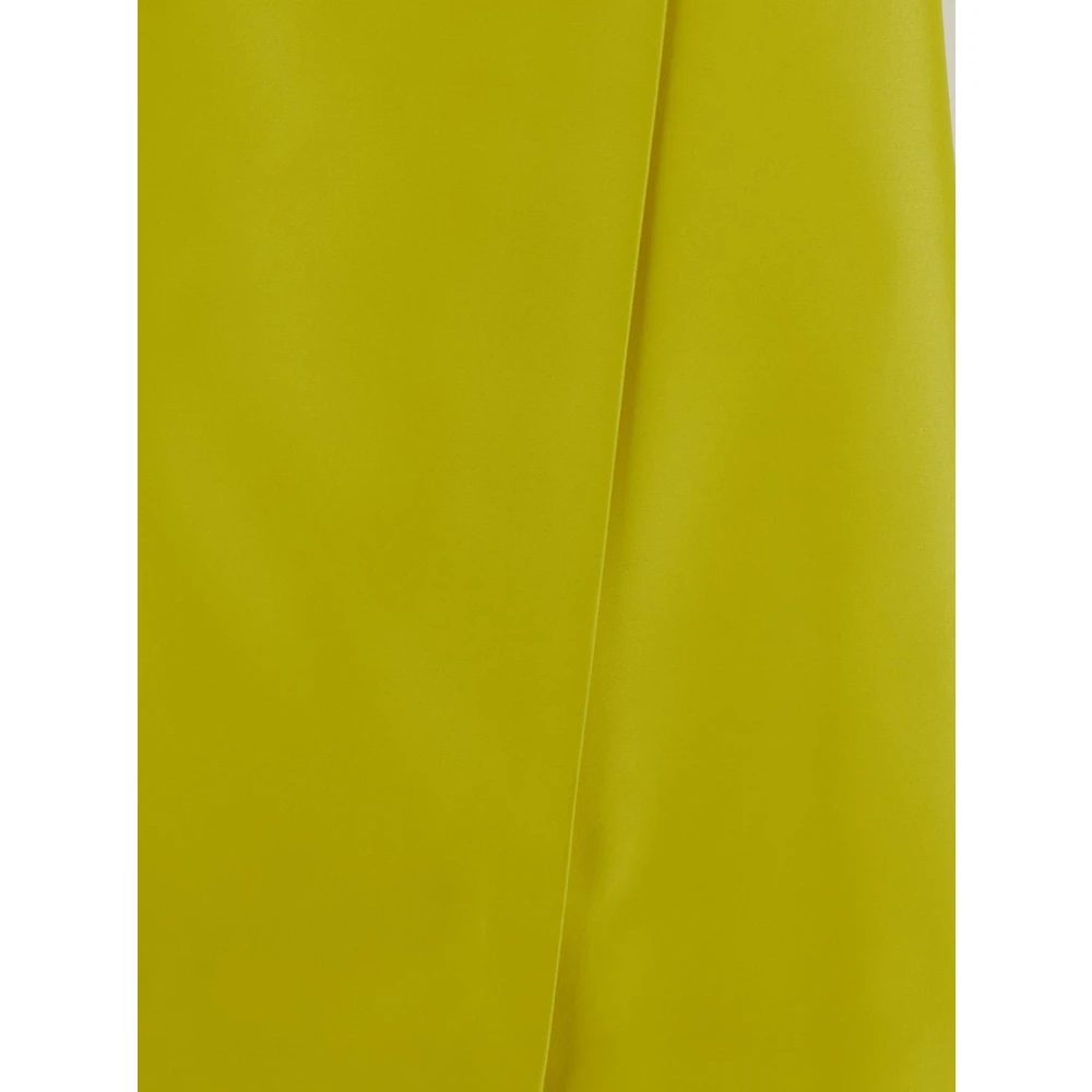Philosophy di Lorenzo Serafini Stijlvolle Polyester Mini Rok Yellow Dames