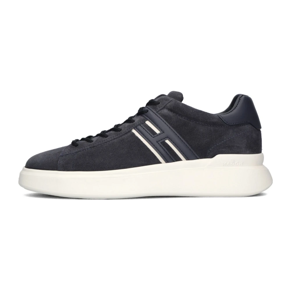 Hogan Men's Blue Sneakers, 7 Uk, Trainers H580 Allacciato H Slash