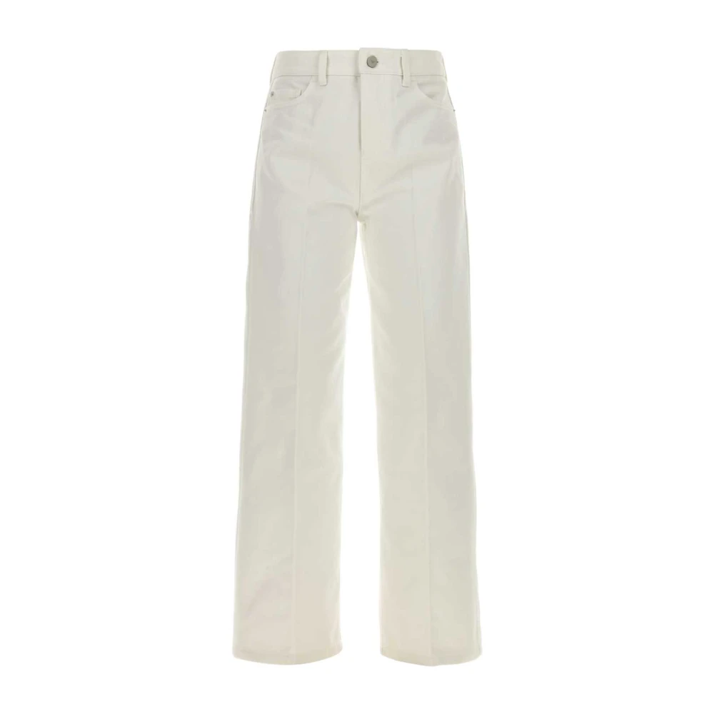 Emporio Armani Vita Denim J33 Jeans White, Dam