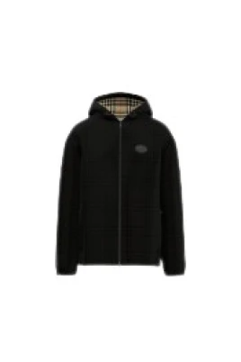 Newport Check Zip Hoodie