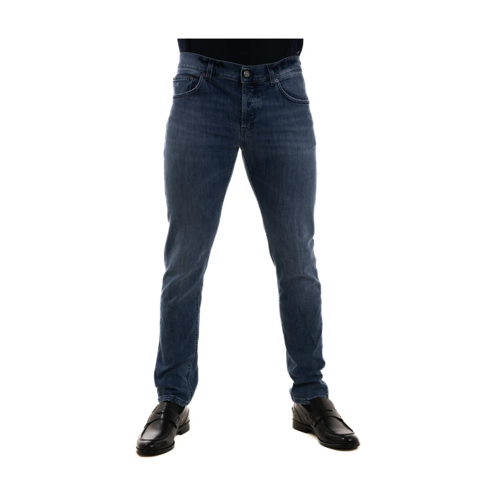 Dondup Moderne Slim Fit Jeans Blue Heren