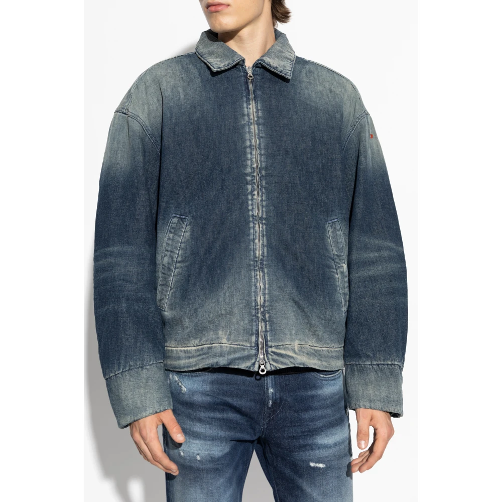 Diesel Denim jack D-Stack Blue Heren