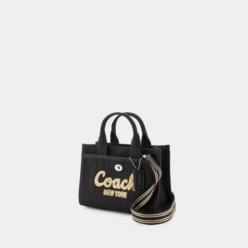 Coach Canvas Crossbody Tas in Zwart Black Dames